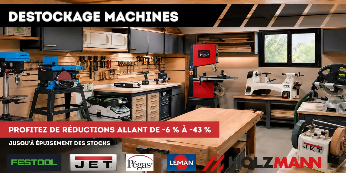 Déstockage machines